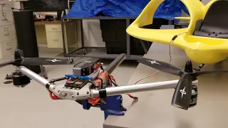 Transition-Tilt Demo for Inertial Bicopter
