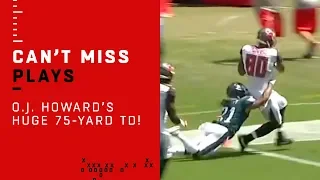 O.J. Howard Takes it 75 Yards to the House!