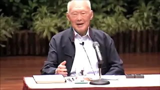 Lee Kuan Yew advises PhD student on importance of marriage and childbearing years. circa 2013.