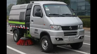 Zoomlion 4x2 mini 3t wet-type road sweeper
