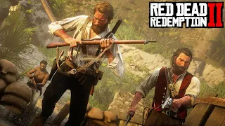 GENG COBOY TERJEBAK DI PULAU DAN HARUS KELUAR! Red Dead Redemption 2 GAMEPLAY #9