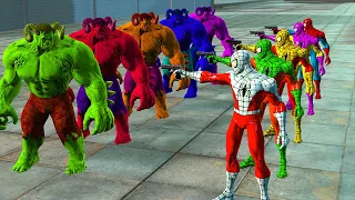 Game 5 Superheroes:rescuing Marvel's Spider Man on the plane vs Avengers vs Hulk vs Final Boss Venom