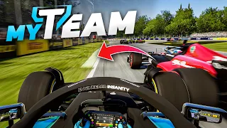 DIRTY Racing from 110% AI 🤮 F1 23 My Team Career Part 12