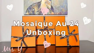 MOSAIQUE AU 24 TABLEWARE | HERMES UNBOXING | Updates about the Grand Opening | WHY AM I NOT GOING?