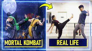 Expert Martial Artists RECREATE moves from Mortal Kombat | Experts Try