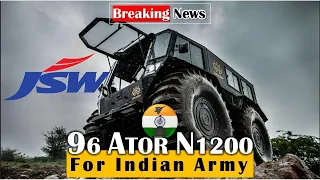 #breakingnews 96 Made In India ATOR N1200 for Indian Army