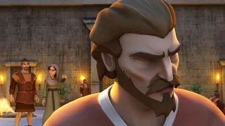 Superbook | Season 2 | Episode 11 | Peter's denial  (पत्रुसको इन्कार)