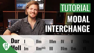 Nie mehr langweilige Akkorde! (Modal Interchange) | Gitarren Tutorial Deutsch