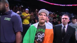 Conor McGregor confident against Jose aldo, predicts finish.