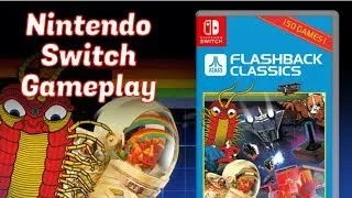 Nintendo Switch, AtGames Atari Flashback Classics, 150 GAMES, Gameplay - Emceemur