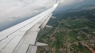 Atterraggio a Bergamo Orio al Serio