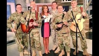 Salute To Troops: Six-String Soldiers serenade Robin Meade in studio