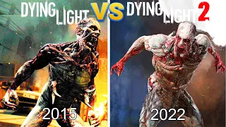 Dying light vs dying light 2 details and physics comparison