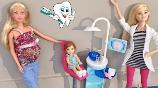 Dr. Barbie - First visit to the dentist - Annie goes to the dentist - Julia Silva