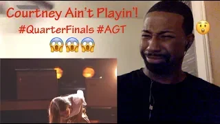 Courtney Hadwin Sings "Papa's Got A Brand New Bag" on AGT 2018 #Quarterfinals | Reaction