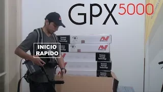 Minelab GPX 5000 Metal Detector para Pepitas Oro