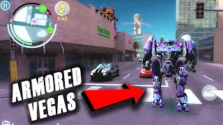 SPEEDY ROBOT - ARMORED VEGAS GAMEPLAY - GANGSTAR VEGAS