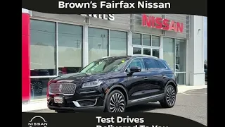 2020 Lincoln Nautilus Black Label - Brown's Fairfax Nissa...