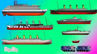 SHIPS FAMOUS SINKING in FlipaClip⚓🚢