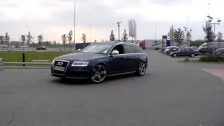 Audi RS6 Avant with Capristo Exhaust lovely sound & revs HD