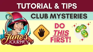 June’s Journey Club Mysteries | Tip - How to start with 500+ Badges 😎