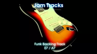 Funk Guitar Backing Track (E7/A7)