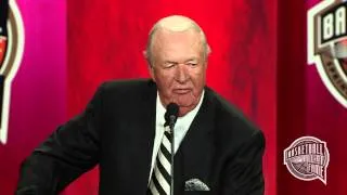 Bobby "Slick" Leonard's Basketball Hall of Fame Enshrinement Speech