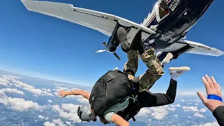 My first SkyDive! 14,000 feet from the sky. SkyDive Monroe, Ga