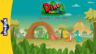 Dino Buddies 1 | The Park | Dinosaurs | Little Fox | Bedtime Stories