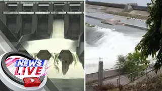 Bustos Dam, nagpakawala ng tubig dahil sa mga pag-uulan; Magat Dam, maglalabas din bukas | News Live