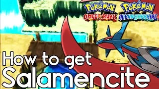 How to Get Salamencite – Pokemon Omega Ruby and Alpha Sapphire – Pokemon ORAS How To
