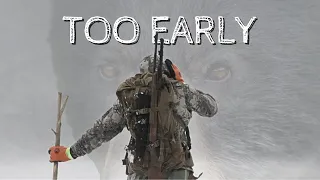 "Too Early" - An Idaho Bear Hunting Film | Stalking a Bear on Snowy Cliffs