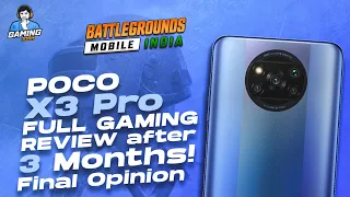 POCO X3 Pro Full Gaming Review after 3 Months | No Gameplay, Full Opinion | Gaming Josh