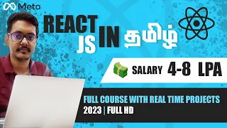 React JS Full Course | React JS Real Time Projects | React JS Tutorial For Beginners | Tamil | 2023