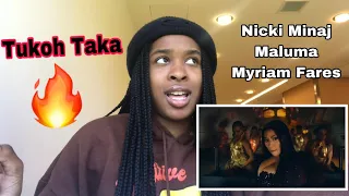 Tukoh Taka (Official FFF Anthem) · Nicki Minaj · Maluma · Myriam Fares REACTION