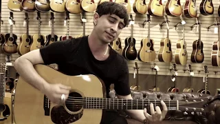 Rob Daniels playing 2 originals with our Martin D-18 Retro at Norman's Rare Guitars