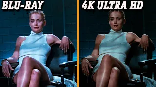 Basic Instinct | 4K Ultra HD vs Blu-ray | Graphics Comparison | 2021