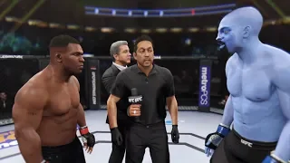 Mike Tyson vs. Genie (EA Sports UFC 2) - CPU vs. CPU 🥊