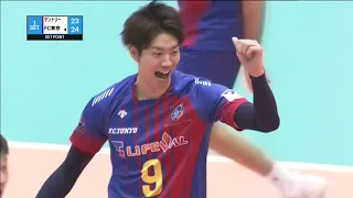 【Vリーグ公式】2018/11/24 ハイライト  #サントリーサンバーズ vs #FC東京