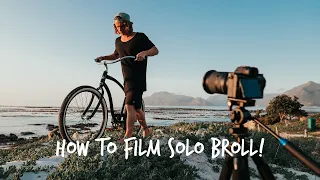 The SECRET To SHOOTING GOOD B ROLL OF YOURSELF - A Behind The Scenes Demonstration