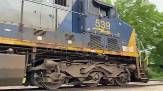 CSX Grain Train