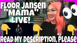 Floor Jansen Mama Live REACTION | Floor Jansen Reaction | For Our Mama Nightwish ❤