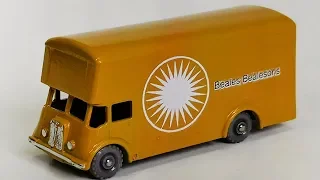 Matchbox restoration, Picfords Removal van No. 62,1966-1967, toy car renovation, makeover