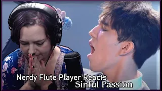 Sinful Passion Dimash | Nerdy Flute Player Reaction