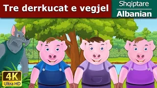 Tre derrkucat e vegjel | Three Little Pigs in Albanian | @AlbanianFairyTales