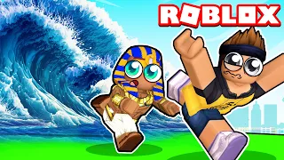 COMO SOBREVIVER A UM TSUNAMI NO ROBLOX