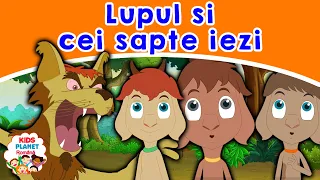 Lupul si cei sapte iezi | Povesti Pentru Copii | Basme În Limba Română | Desene Animate