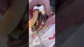 Dairy Queen/Flamethrower burger/Burger review