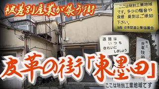 [Kine River] Discriminated industry and leather town "Higashisumida" Sumida-ku, Tokyo