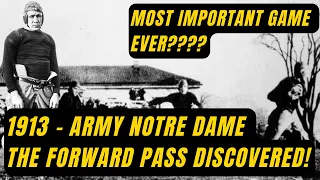 Knute Rockne and Notre Dame Beating Army In 1913 Is the Most Important Game In History